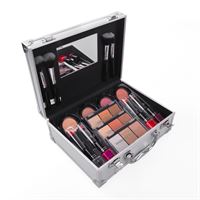Miss Young Komplet Makeup kuffert sæt i aluminium - GM14038-2